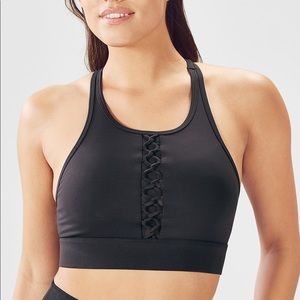 NWOT Fabletics Margot Lace Up Bra
